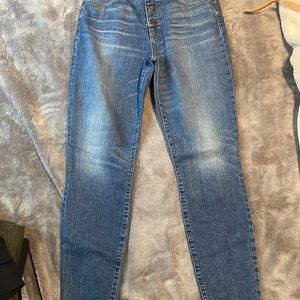 Lucky brand Bridgette skinny jeans with bottom fly size 8/29